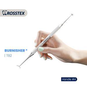 Ball Burnisher fig. b2 with handle no. 4