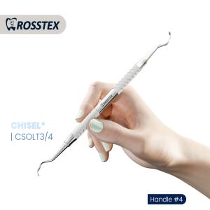Solt Chisel fig. 3/4 with handle no. 4