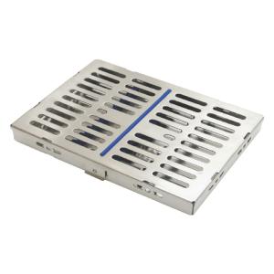 Cassette 9x13.5x2.5cm with green silicon 