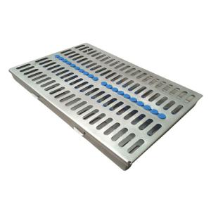 Cassette 29x19x2.5cm with blue silicon 