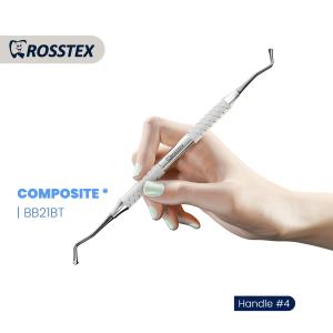 Composite Instrument titanium nitride coating fig. bb21 with handle no. 4