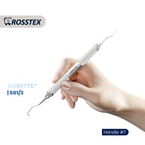 Gracey Curette standard fig. 1/2 with handle no. 7