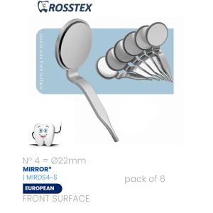 Front Surface Mirror No. 4 european double side (pack of 6)