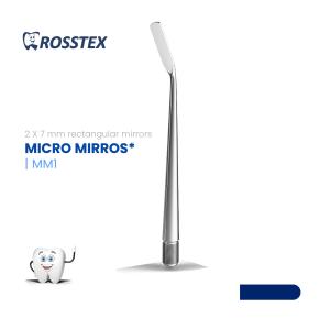 Micro Mirror Rectangular Mirror 2x7mm Small 