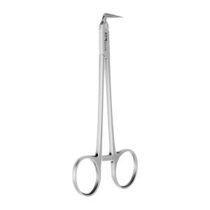 Steiglitz Forcep 90° curved 12,0cm 