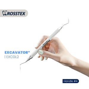 Endodontic Excavator fig. 2 with handle no. 4