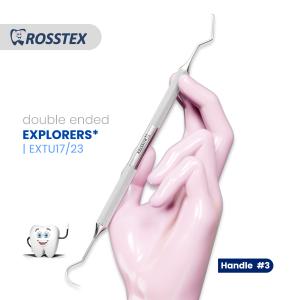 Explorer fig. 17/23 with handle no. 3 double ended