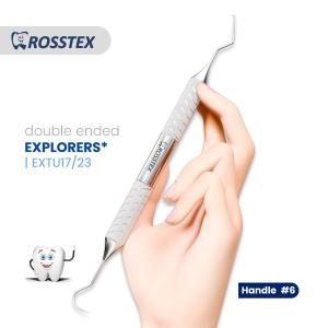 Explorer fig. 17/23 with handle no. 6 double ended