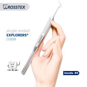 Explorer fig. 9 with handle no. 6 single ended