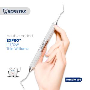 Expro fig. 17/ow thin williams with handle no. 6 double ended