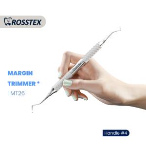 Margin Trimmer Chisel distal fig. 26 with handle no. 4 