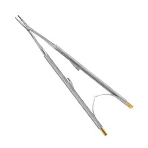 Barraquer Needle Holder curved 16,0cm t/c 