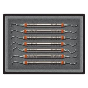 Mini Gracey Curettes Kit with handle no. 3 (pack of 7)