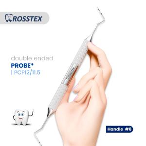 Probe fig. cp-12/screening probe with handle no. 6 double ended