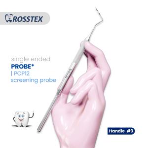 Probe screening probe fig. cp-12 with handle no. 3 single ended