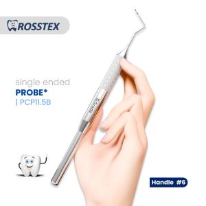 Probe fig. cp-11.5b with handle no. 6 single ended