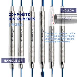 Composite Instruments Blue Kit with handle no. 4 (pack of 6)