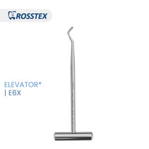 Potts Left Root Elevator with t-handle 