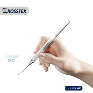 Sub Gingival Scaler fig. sec1 with handle no. 6
