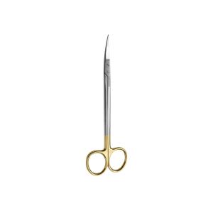 Kelly Scissor 16,0cm curved/serrated t/c 