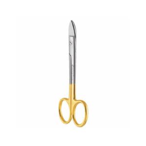 Crown Scissor 12,0 curved/serrated t/c 