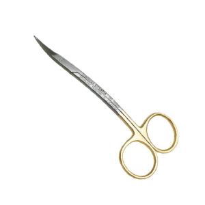 Lagrange Scissor 11,5cm d. curved/serrated 