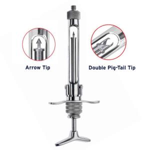 Syringe aspirating 1.8ml, with european/american thread 