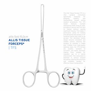 Allis Forcep 5x6 20,0cm 