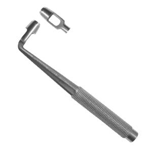 Keyes Tissue Punch 6.0mm curved 